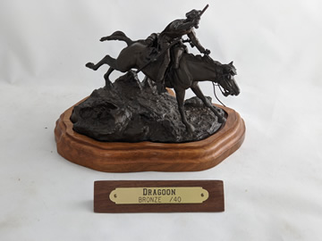 Dragoon, 1847 - Ltd Ed 40 Bronze/10 Silver (1971)